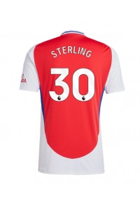 Arsenal Raheem Sterling #30 Fotballdrakt Hjemme Klær 2024-25 Korte ermer